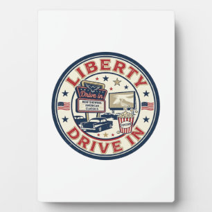 Liberty Drive In Patriotic Patriotic Drive In Thea Plaque