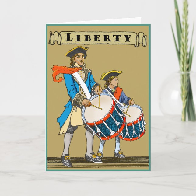 Liberty Drums Card (Front)