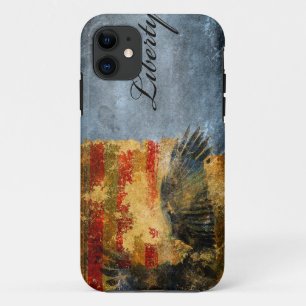 liberty eagle iphone case