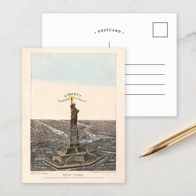 Liberty Enlightening the World | Charles Magnus Postcard (Creator Uploaded)