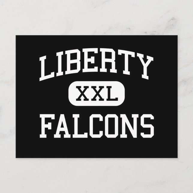 Liberty - Falcons - High School - Hillsboro Oregon Postcard (Front)