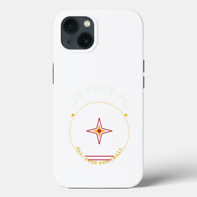 Liberty FC Compass Badge Phone Case | USA Soccer  (Back)
