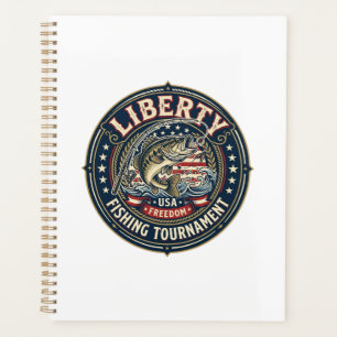 Liberty Fishing Tournament Patriotic Patriotic Fis Planner