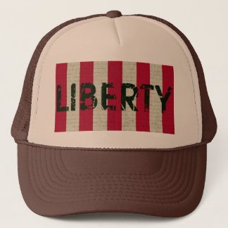 Liberty Flag Grunge Trucker Hat