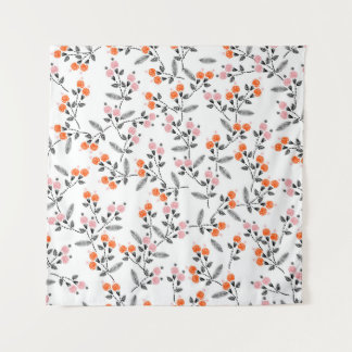 Liberty Florals: Hand-Stitched Embroidery Tapestry