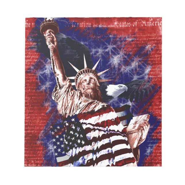Liberty For All Notepad (Front)