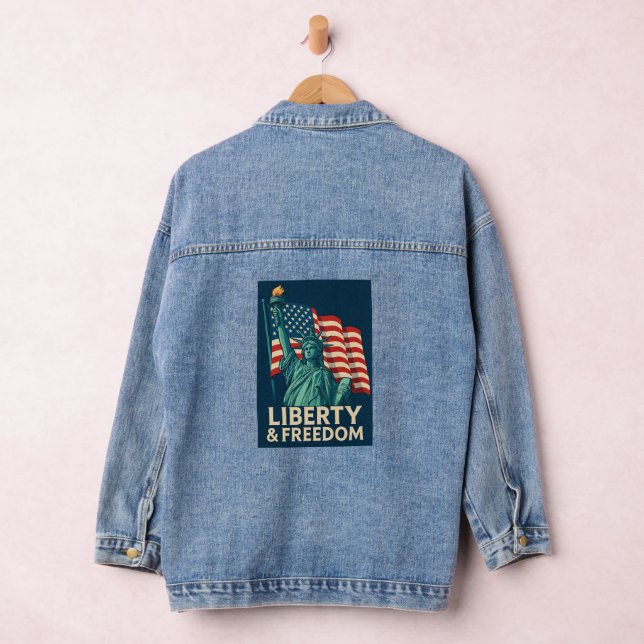 Liberty & Glory: The American Dream"  Denim Jacket (Hangar)