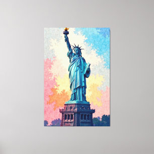Liberty Glow Canvas Print