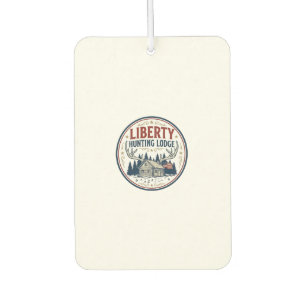 Liberty Hunting Lodge Patriotic Patriotic Hunting Car Air Freshener