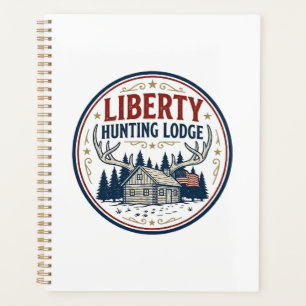 Liberty Hunting Lodge Patriotic Patriotic Hunting  Planner