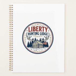 Liberty Hunting Lodge Patriotic Patriotic Hunting  Planner