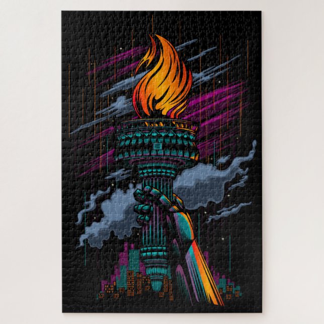 Liberty Jigsaw Puzzle (Vertical)