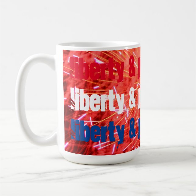 "Liberty & Justice For All" - Mug (Left)