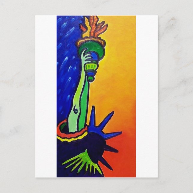 Liberty Lady Postcard (Front)