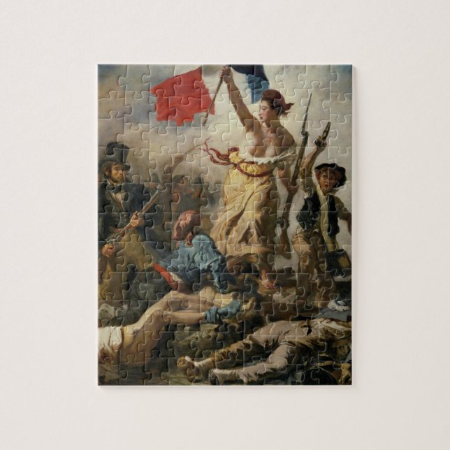 Liberty Leading the People, Delacroix Jigsaw Puzzle (Vertical)
