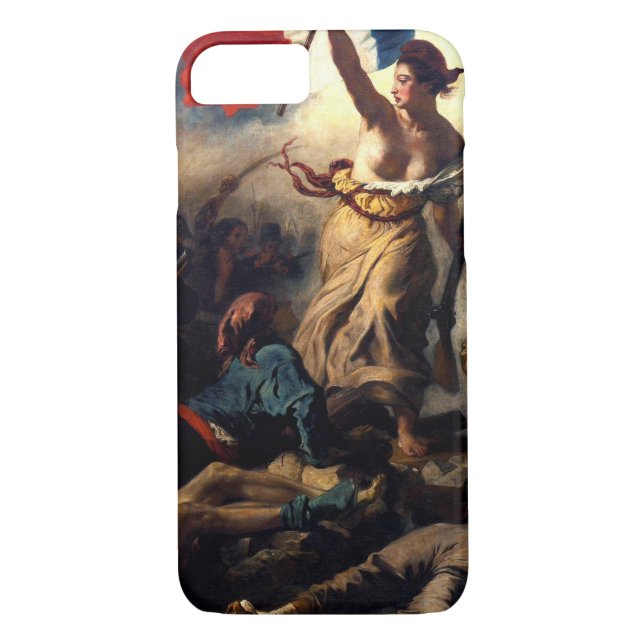 Liberty Leading the People, Eugene Delacroix Case-Mate iPhone Case (Back)