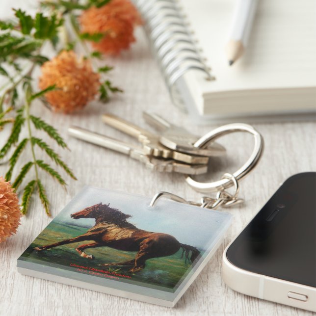 Liberty/Liberty/Freedom Key Ring (Front Right)