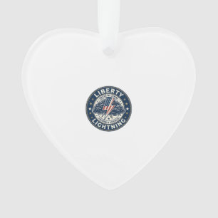 Liberty Lightning Patriotic Patriotic Storm Lightn Ornament