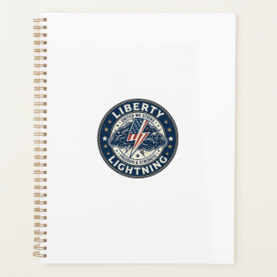 Liberty Lightning Patriotic Patriotic Storm Lightn Planner