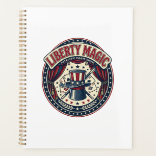 Liberty Magic Patriotic Patriotic Magic Show Vinta Planner