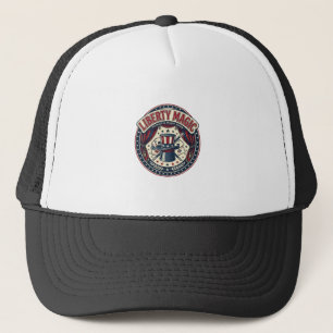 Liberty Magic Patriotic Patriotic Magic Show Vinta Trucker Hat