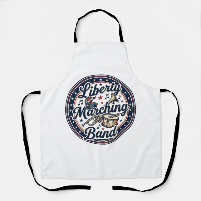Liberty Marching Band Patriotic Patriotic Marching Apron (Front)