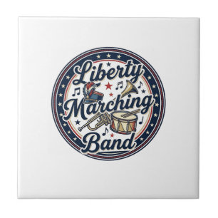 Liberty Marching Band Patriotic Patriotic Marching Tile