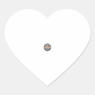 Liberty Market Patriotic Patriotic Farmers Market  Heart Sticker