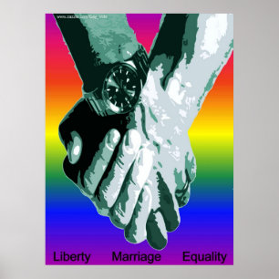 Liberty Marriage Equality Poster