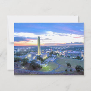 Liberty Memorial at Sunset, Kansas City, Missouri Postcard
