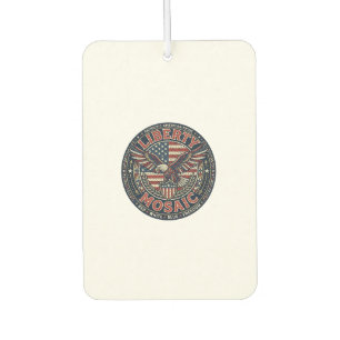 Liberty Mosaic Patriotic Patriotic Mosaic Vintage Car Air Freshener