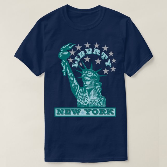 Liberty New York T-Shirt (Design Front)