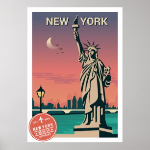 Liberty of Statue Poster