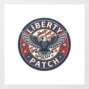Liberty Patch Patriotic Patriotic Patch Embroidery