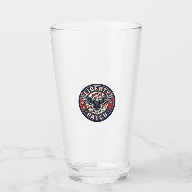 Liberty Patch Patriotic Patriotic Patch Embroidery Glass (Front)