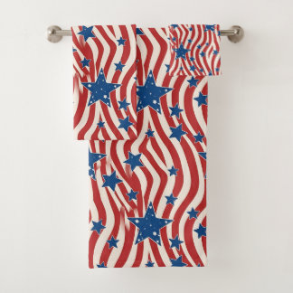 Liberty Patriotic Bath Towel Set