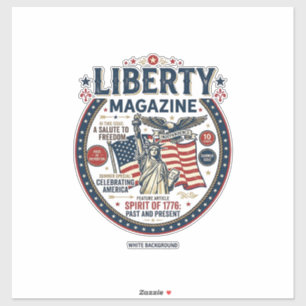 Liberty Popsicle Patriotic Patriotic Ice Cream Pop
