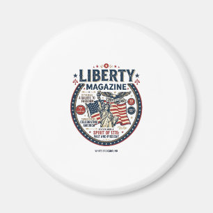 Liberty Popsicle Patriotic Patriotic Ice Cream Pop Magnet