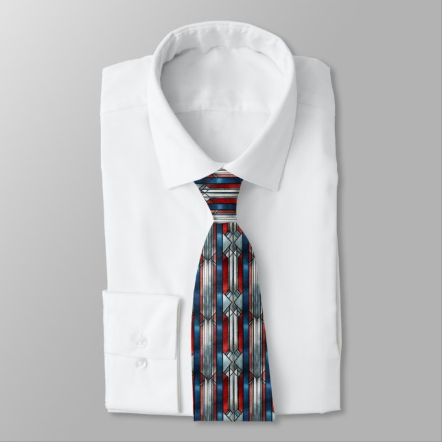 Liberty Prism Panels Tie (Tied)