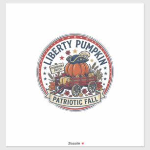 Liberty Pumpkin Patriotic Patriotic Pumpkin Fall A