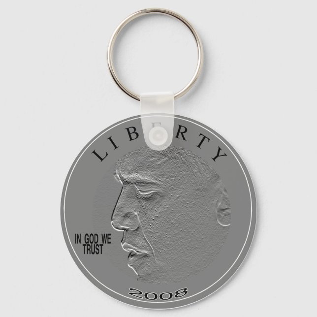 Liberty Quarter Key Ring (Front)