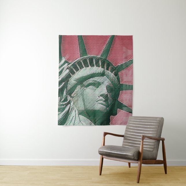 Liberty Rising Tapestry (In Situ)