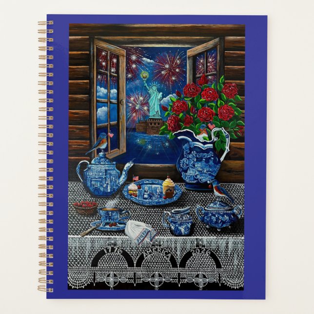 Liberty’s Tea Time Delight! Planner (Front)