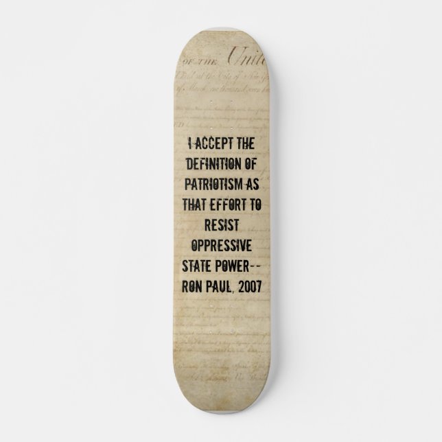 Liberty Skateboard (Front)