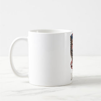Liberty Skull and Eagle Coffee Mug