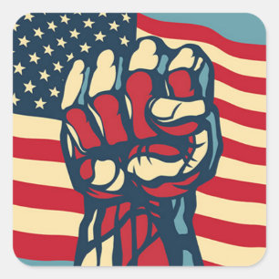 Liberty Square Sticker