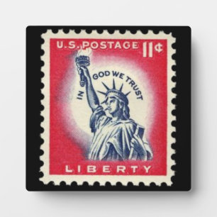Liberty Stamp Plaque