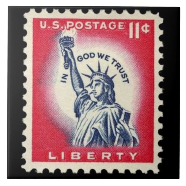 Liberty Stamp Tile (Front)