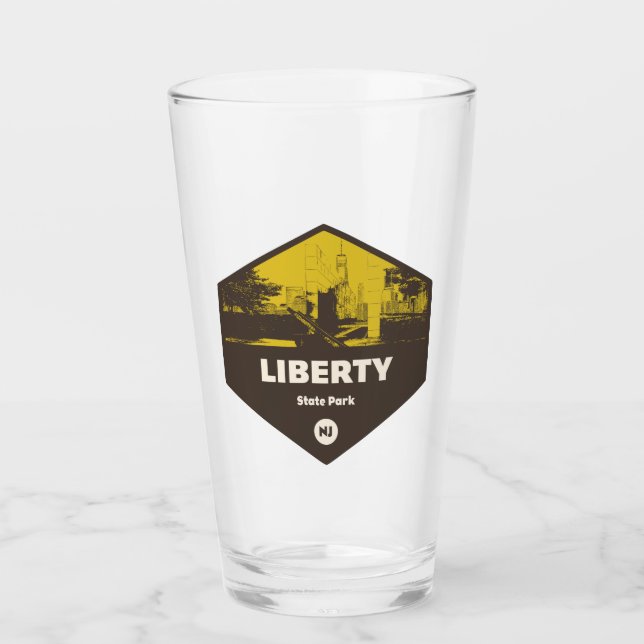 Liberty State Park New Jersey Glass (Front)