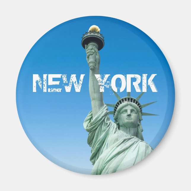 LIBERTY STATUE, NEW YORK MAGNET (Front)